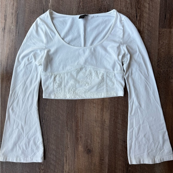 𝐒𝐇𝐄𝐈𝐍 𝐌𝐎𝐃 𝐒𝐜𝐨𝐨𝐩 𝐍𝐞𝐜𝐤 𝐅𝐥𝐨𝐮𝐧𝐜𝐞 𝐒𝐥𝐞𝐞𝐯𝐞 𝐂𝐫𝐨𝐩𝐭𝐨𝐩 - Picture 1 of 6